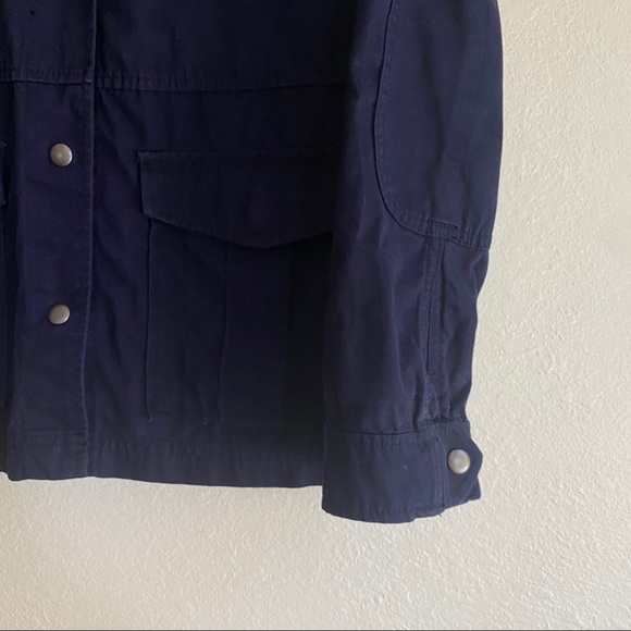 GAP removable faux fur military jacket SZ M - Picture 13 of 15